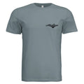 Atlas Oceans Yacht Surfer Tee · Blue Storm · Front