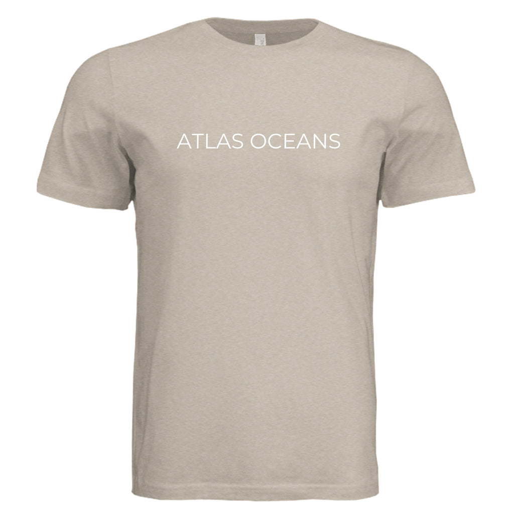 Atlas Oceans Reef Break Tee · Sand Dune · Front