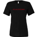 Atlas Oceans Last Set Women's Tee · Midnight Black · Front