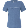 Atlas Oceans Siren Lounge Top · Marina Blue · Front