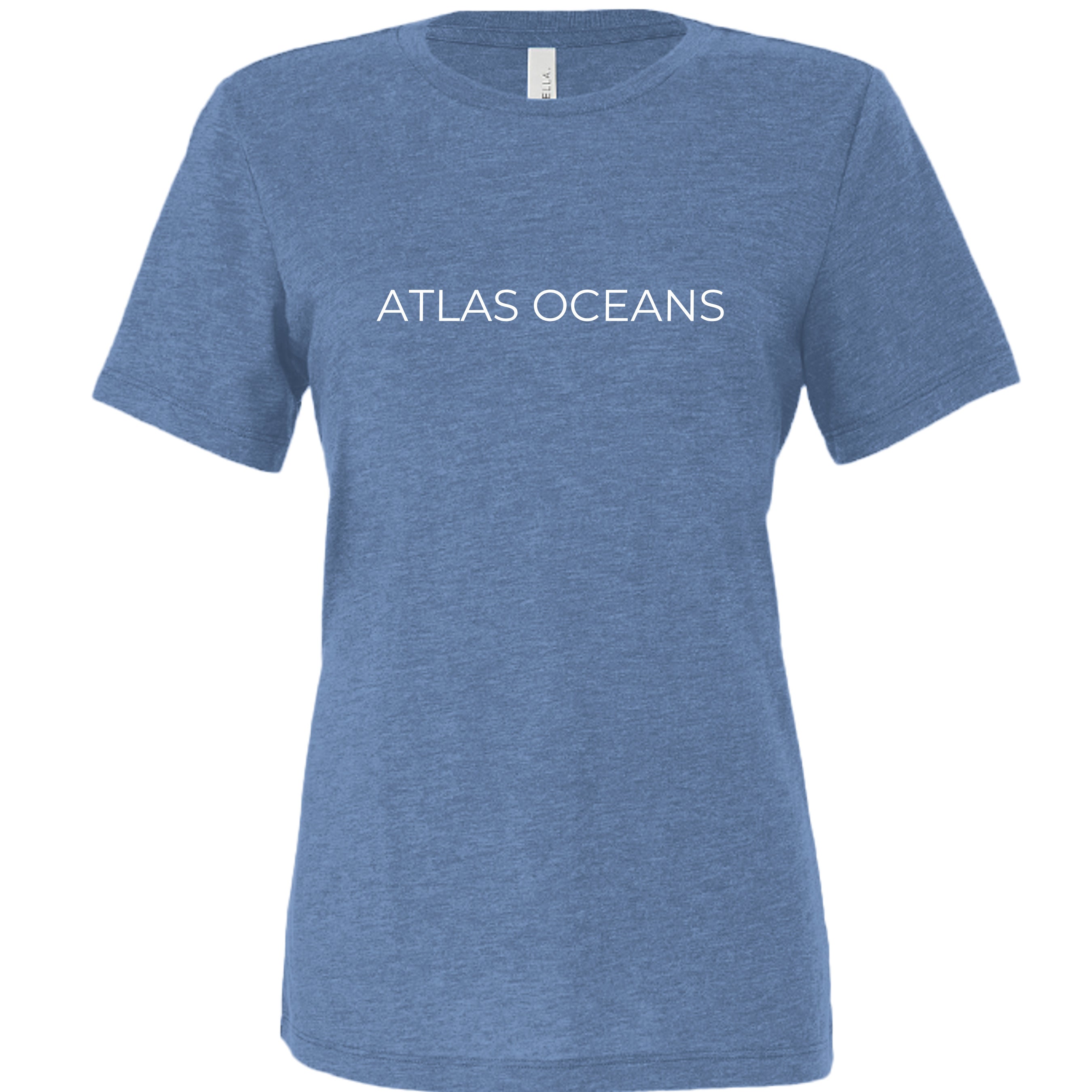 Atlas Oceans Siren Lounge Top · Marina Blue · Front