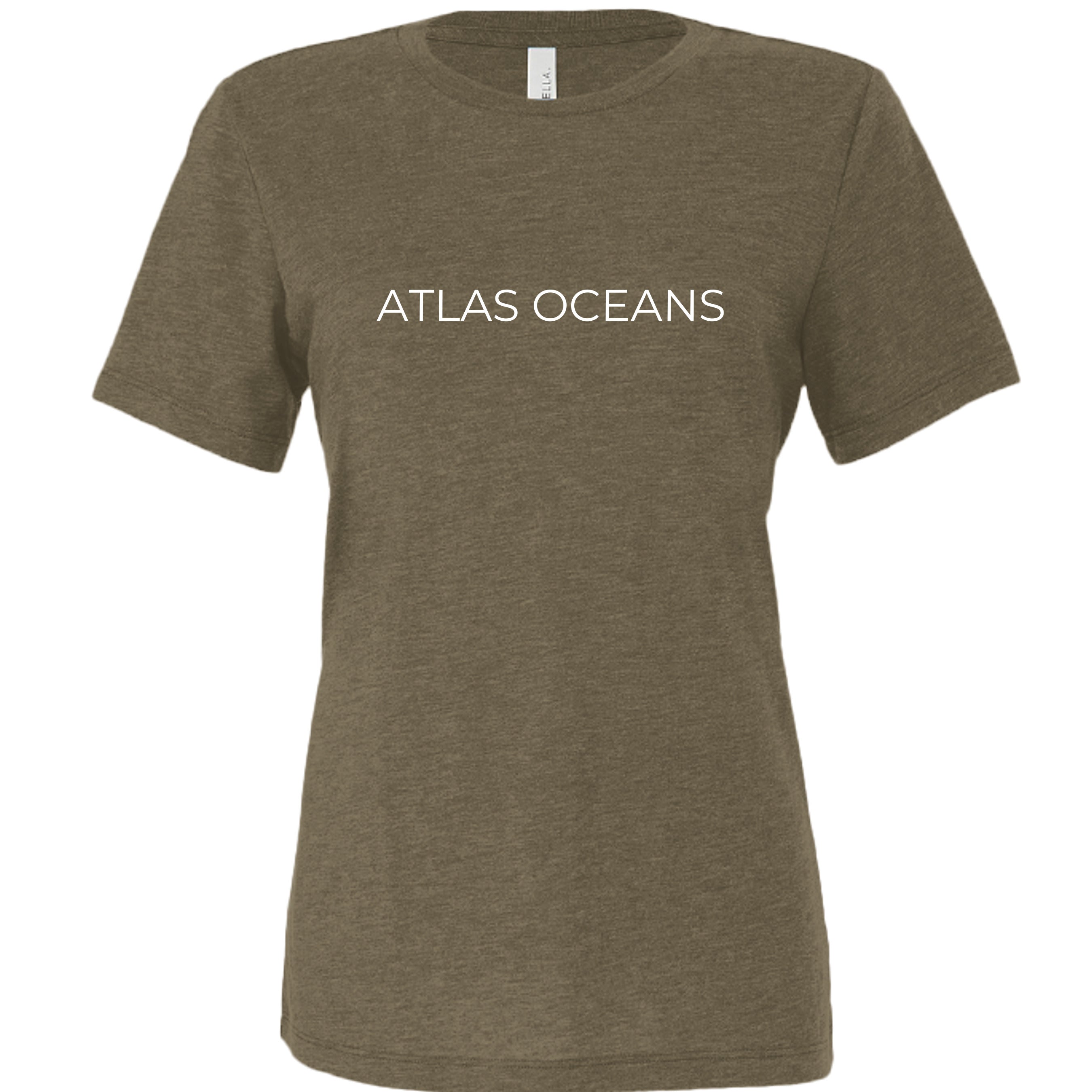 Atlas Oceans Siren Lounge Top · Sea Grass · Front