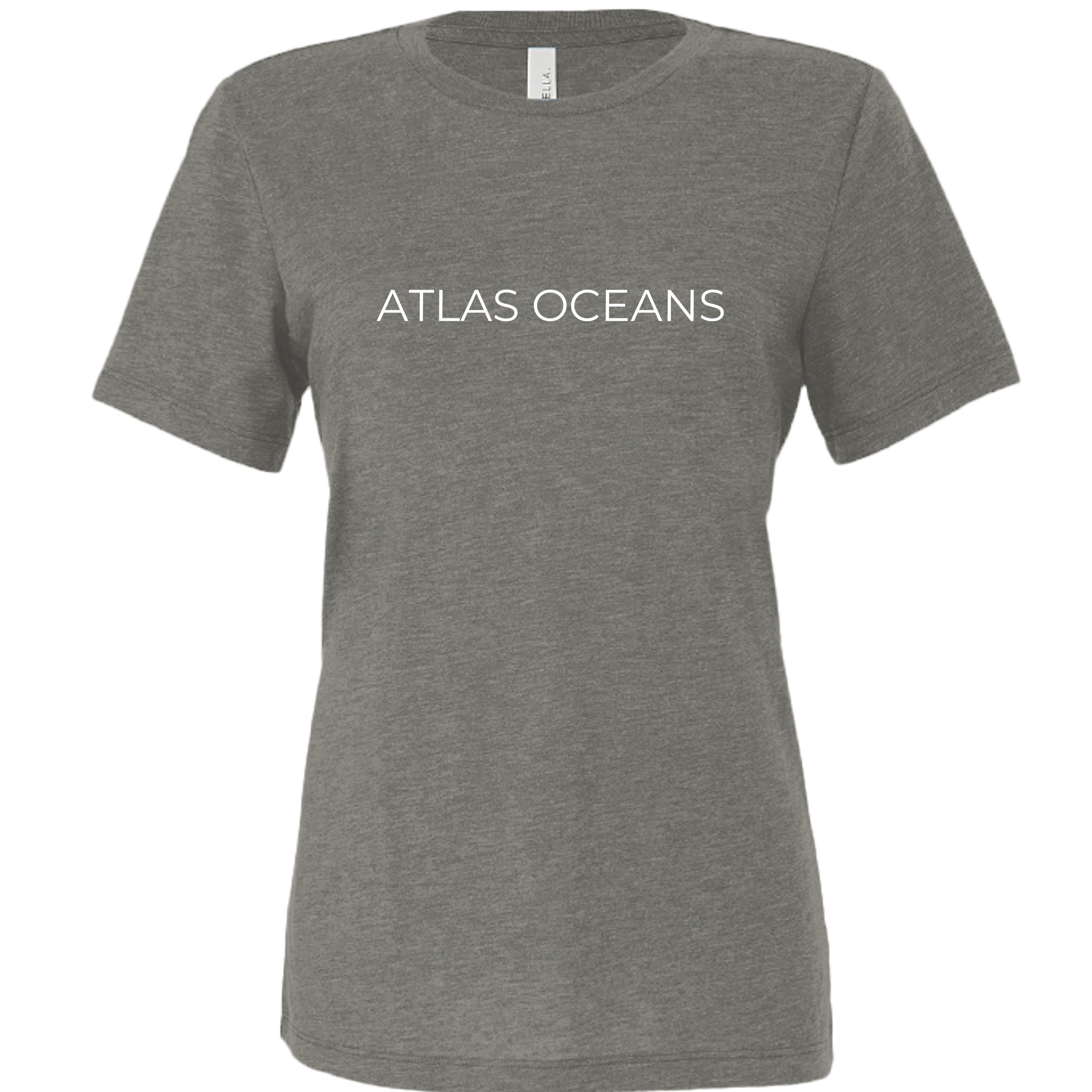 Atlas Oceans Siren Lounge Top · Coastal Charcoal · Front