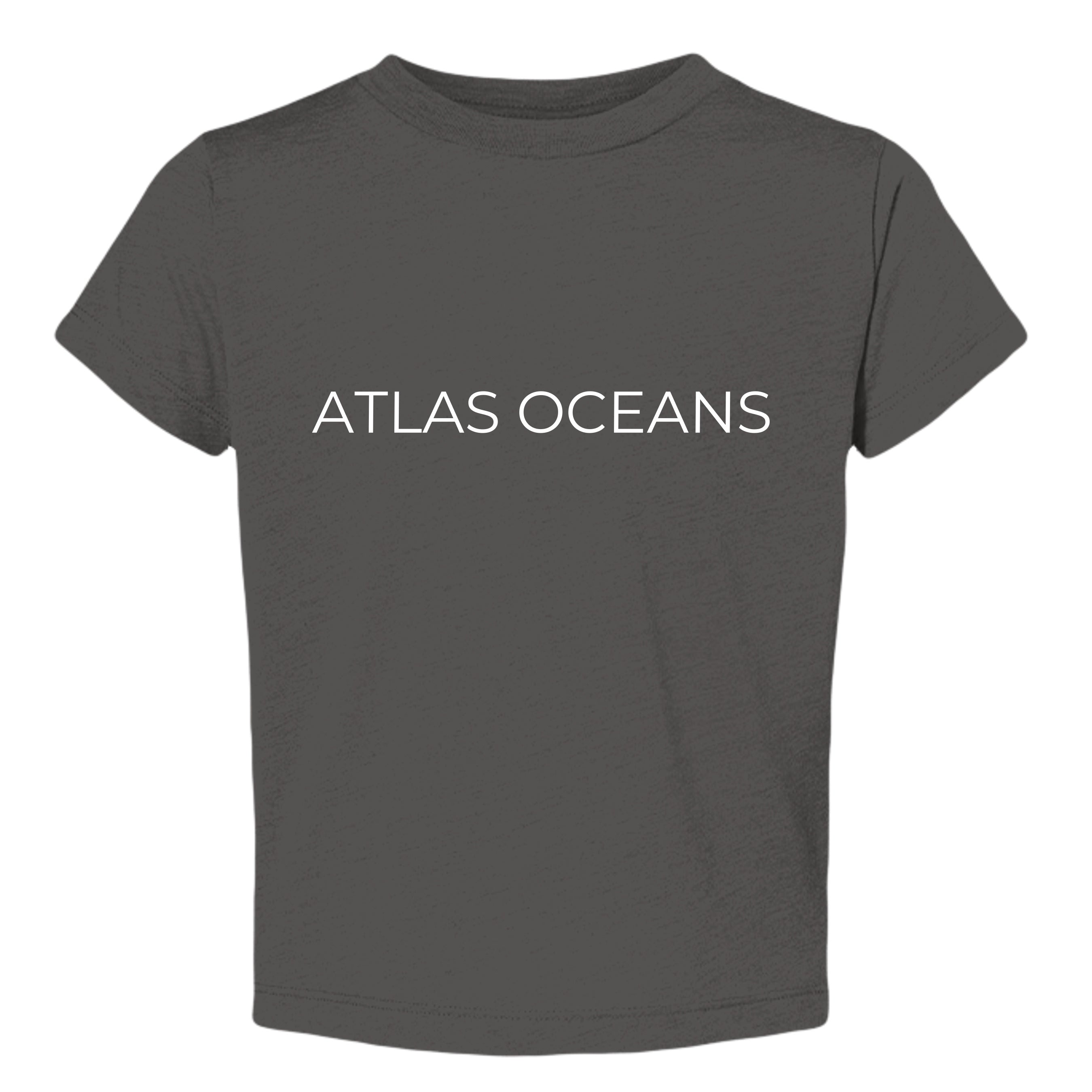 Atlas Oceans Baby Super Star Tee · Coastal Charcoal · Front