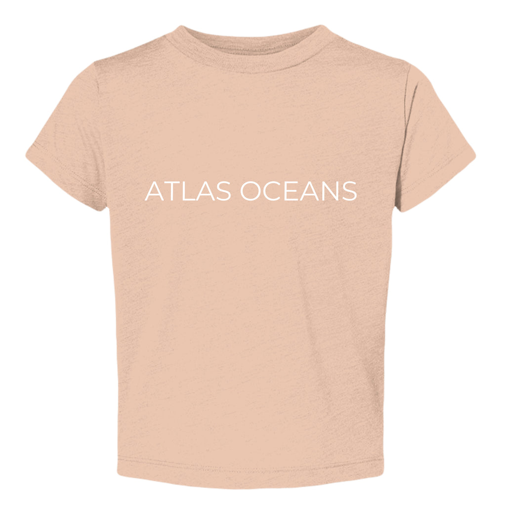 Atlas Oceans Baby Super Star Tee · Golden Hour · Front