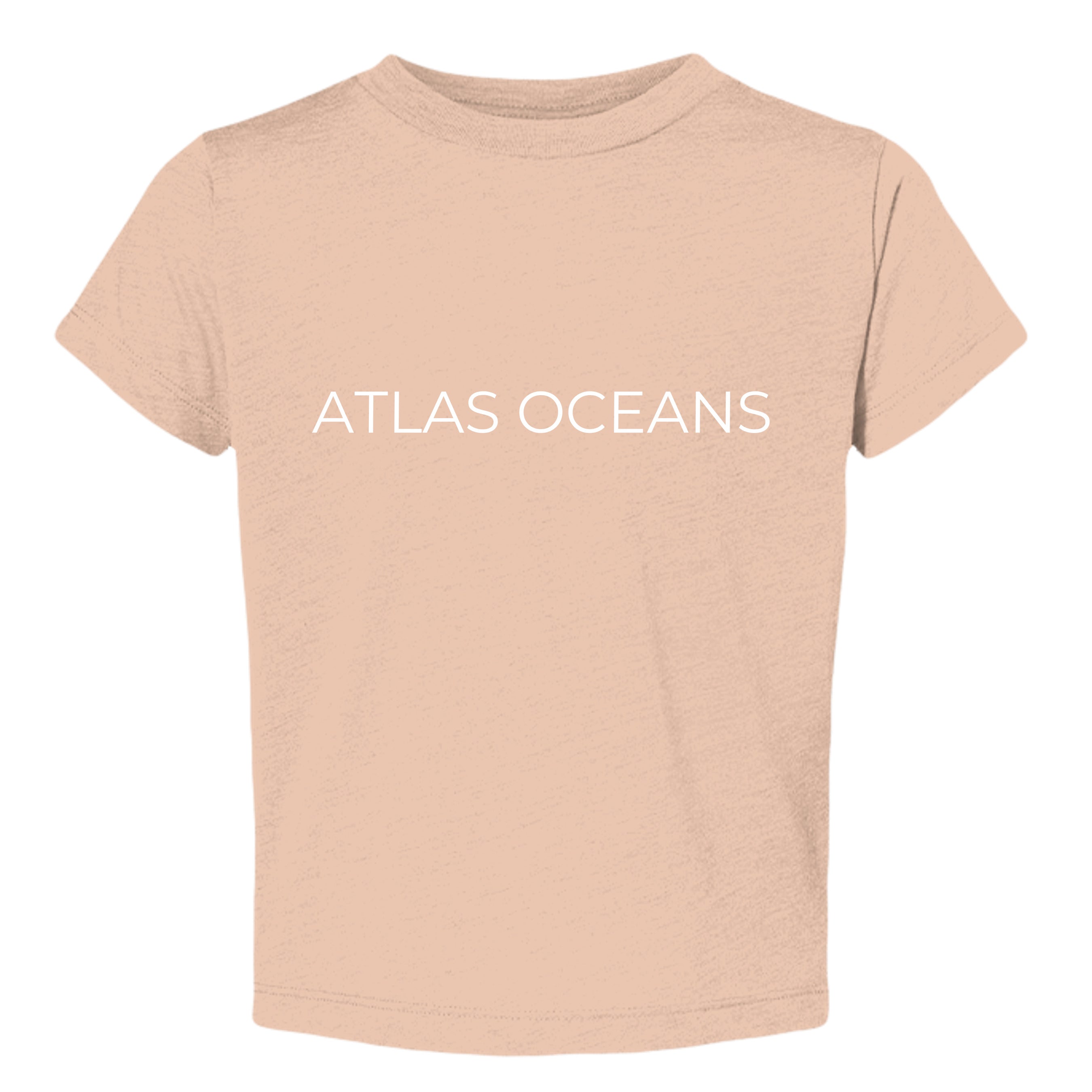 Atlas Oceans Baby Super Star Tee · Golden Hour · Front