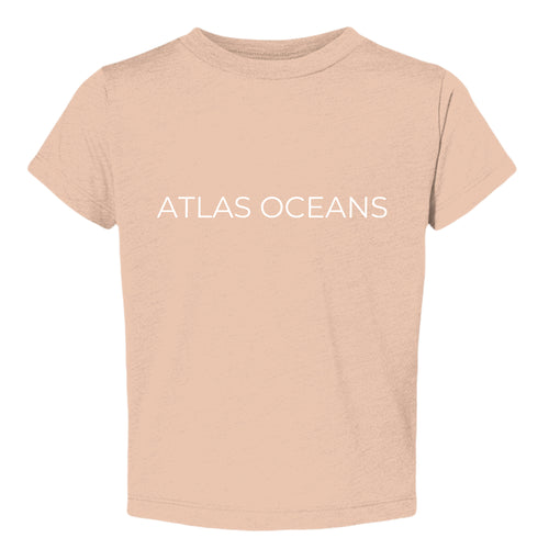Atlas Oceans Baby Super Star Tee · Golden Hour · Front
