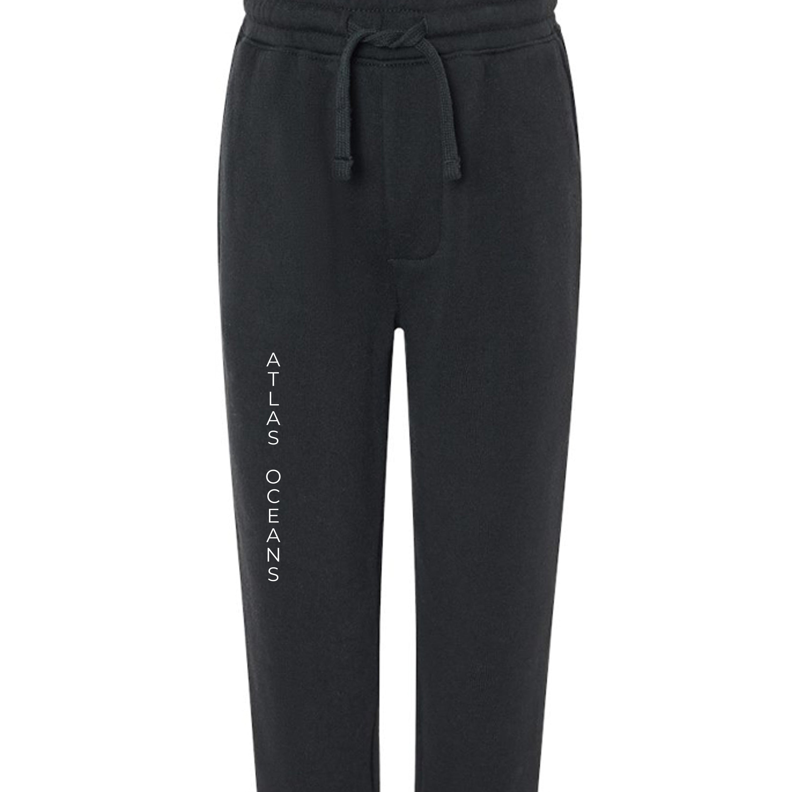 Atlas Oceans Smoothie Youth Jogger · Midnight Black · Front