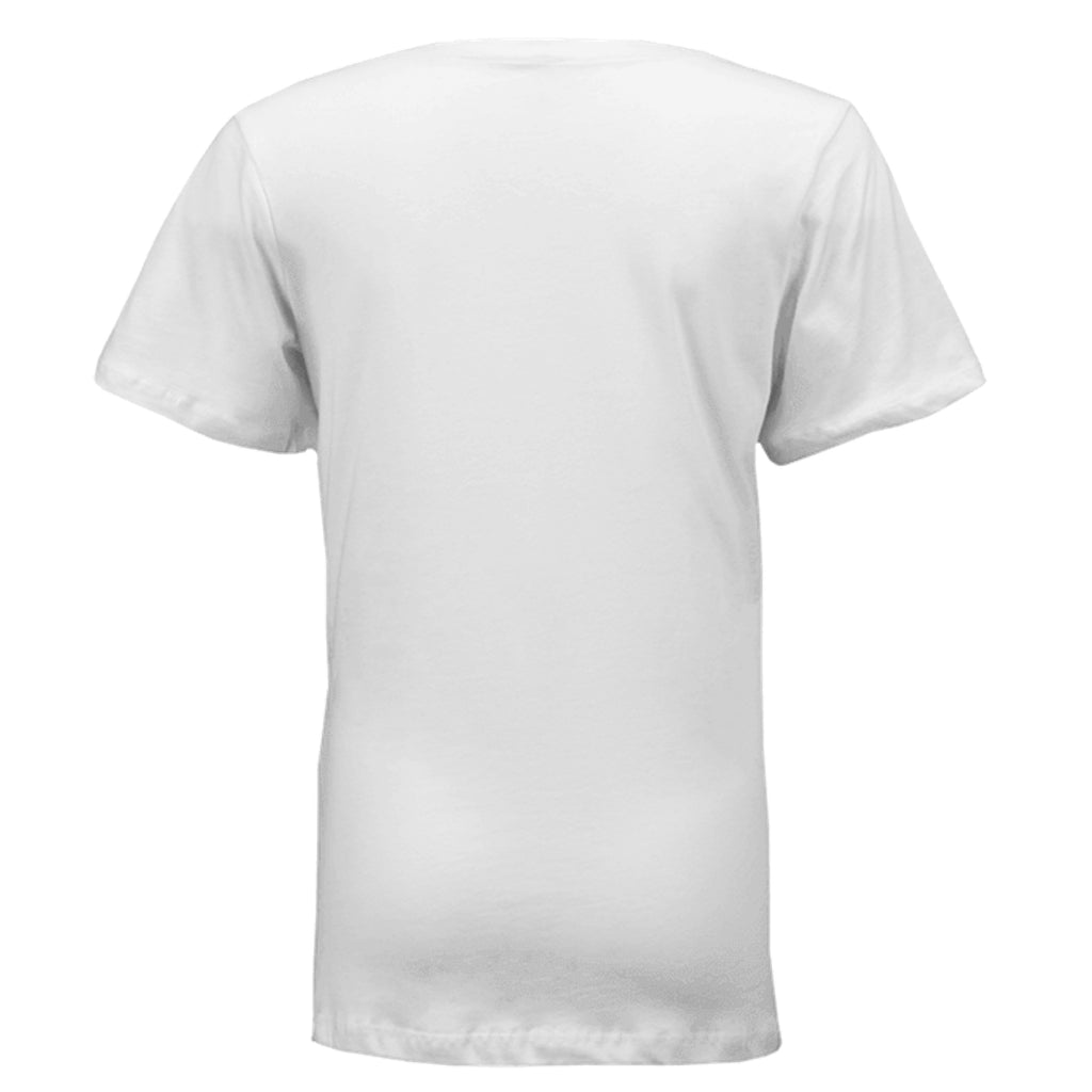 Atlas Oceans Women's Aft Deck V-Neck Tee · Pearl White · Back