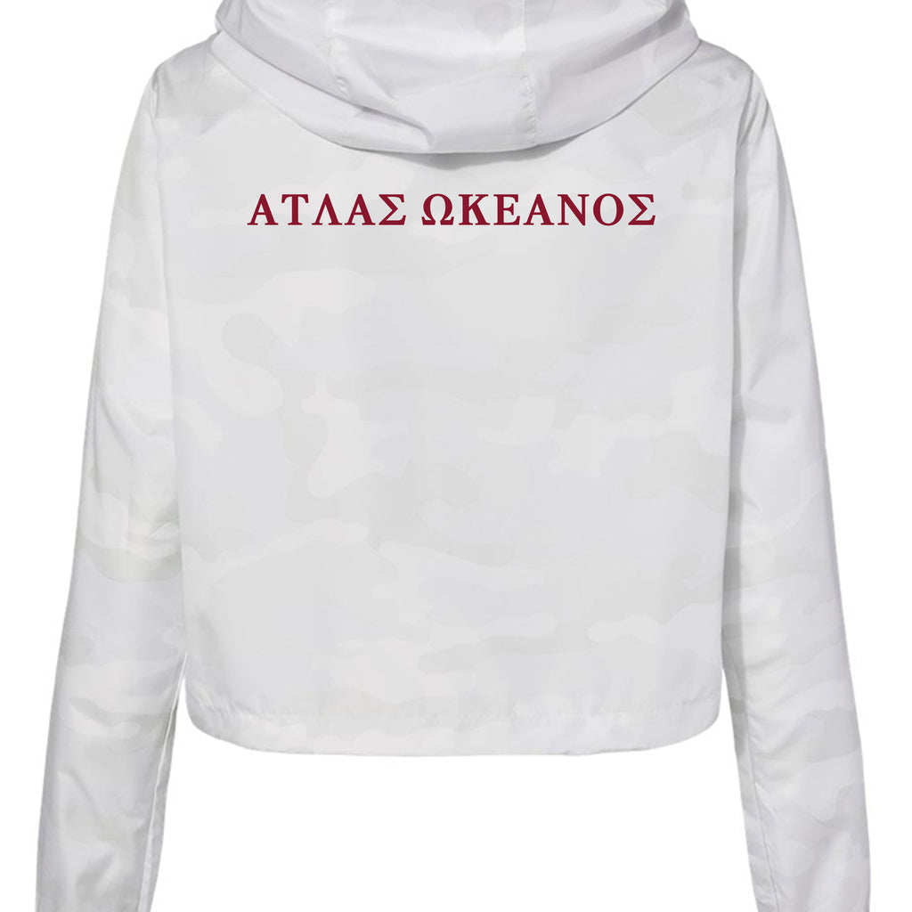 Atlas Oceans Drizzle Windbreaker · Mist Camo · Back
