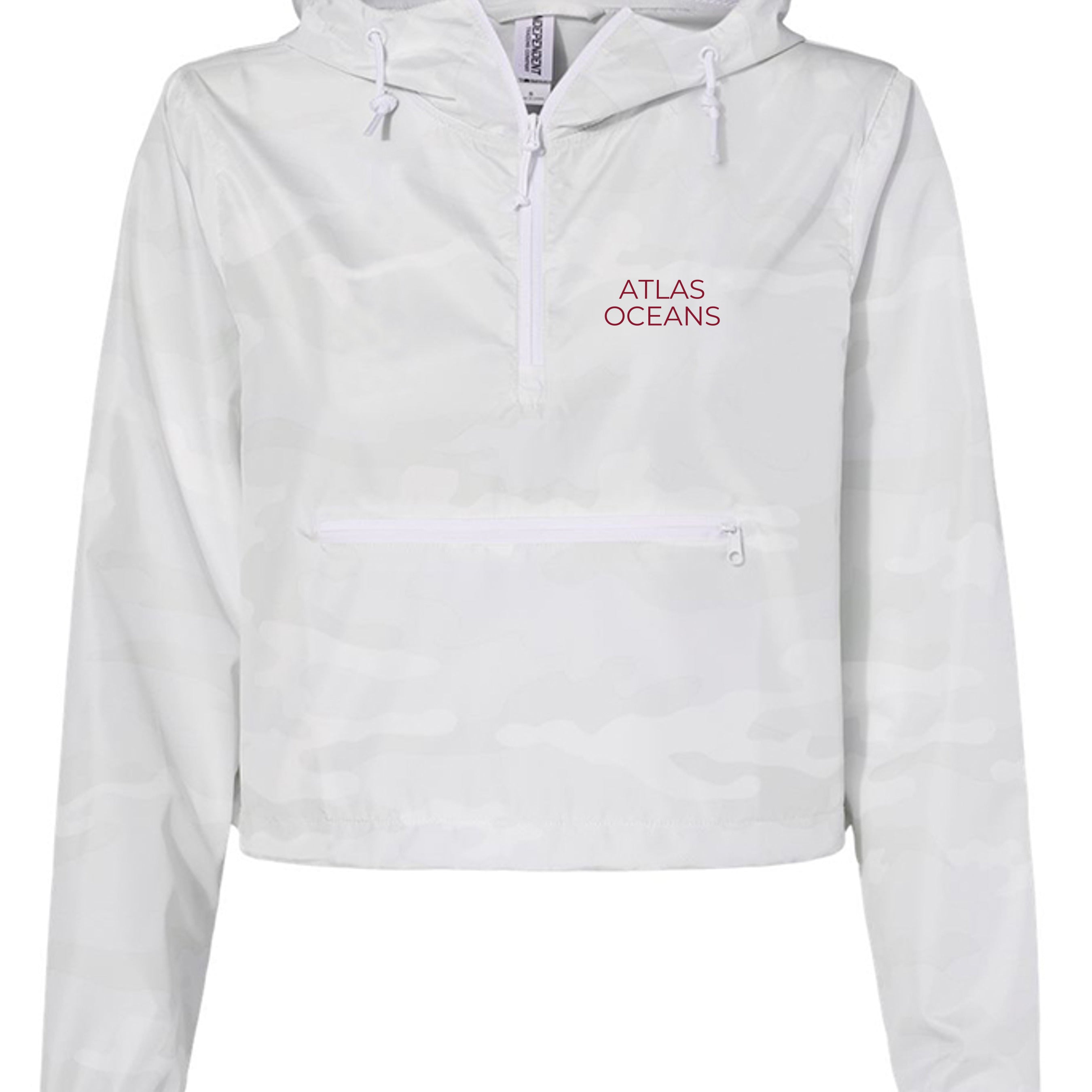 Atlas Oceans Drizzle Windbreaker · Mist Camo · Front