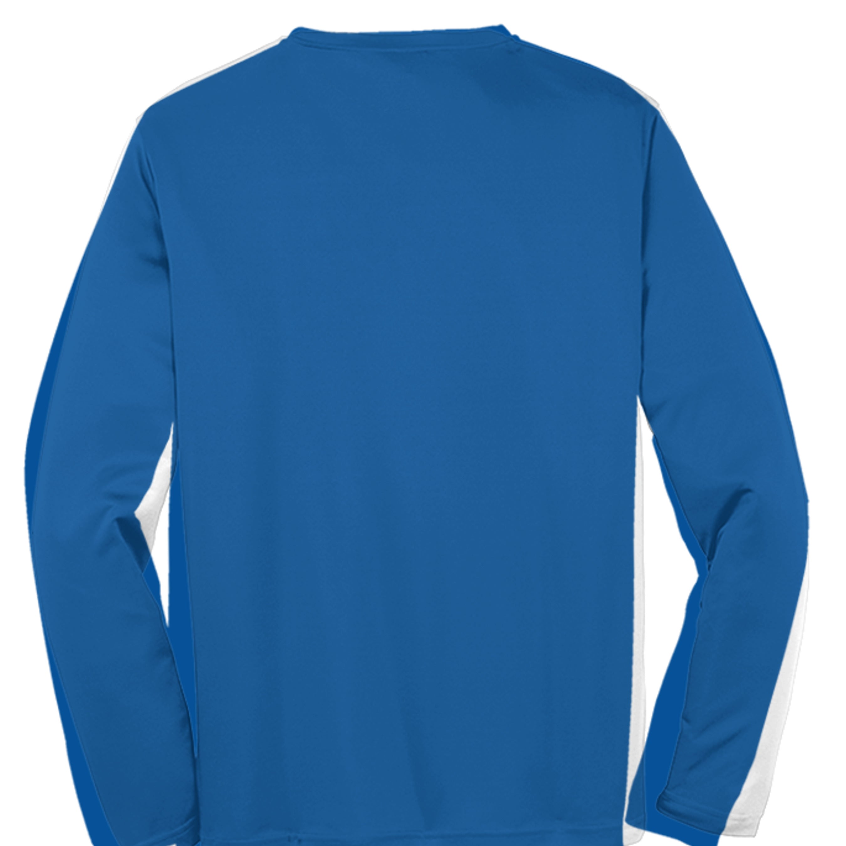 Atlas Oceans Team Long Sleeve Performance Tee · Ocean Blue · Back