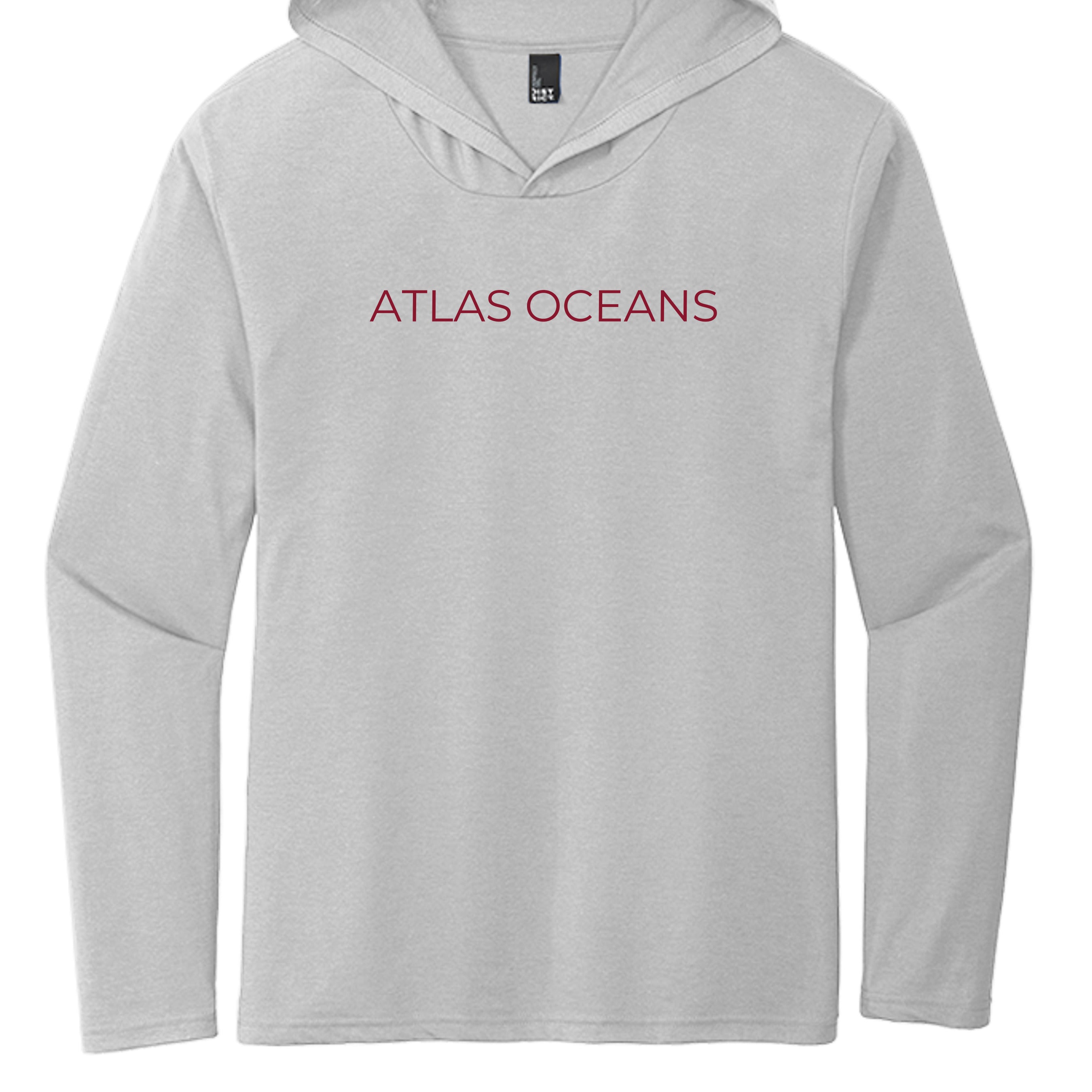 Atlas Oceans Surf Session Hoodie · Pearl White · Front