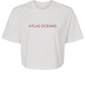 Atlas Oceans My Wave Girls T-Shirt · Pearl White · Front
