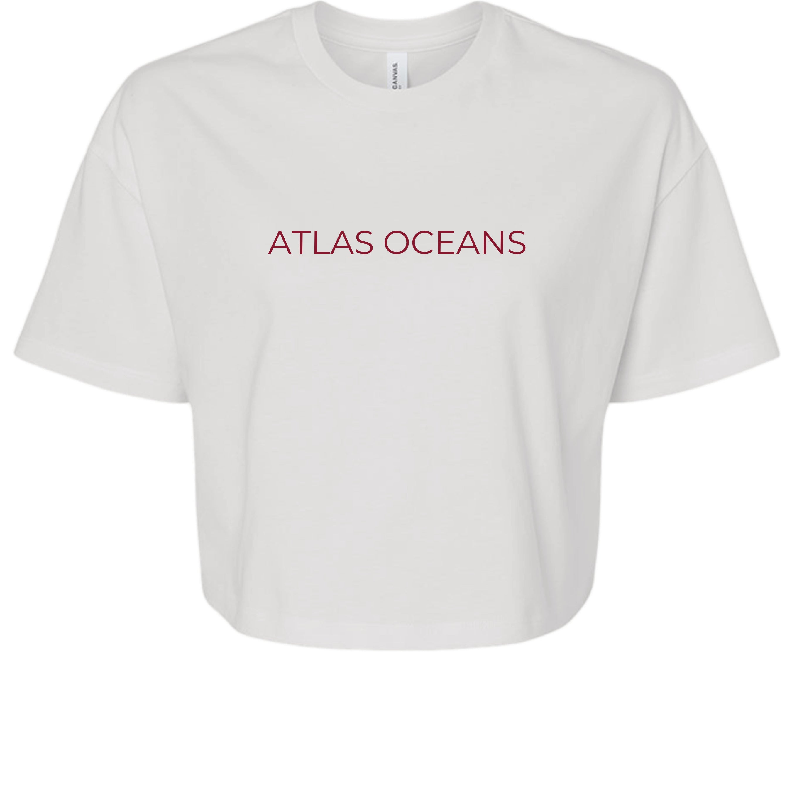Atlas Oceans My Wave Girls T-Shirt · Pearl White · Front