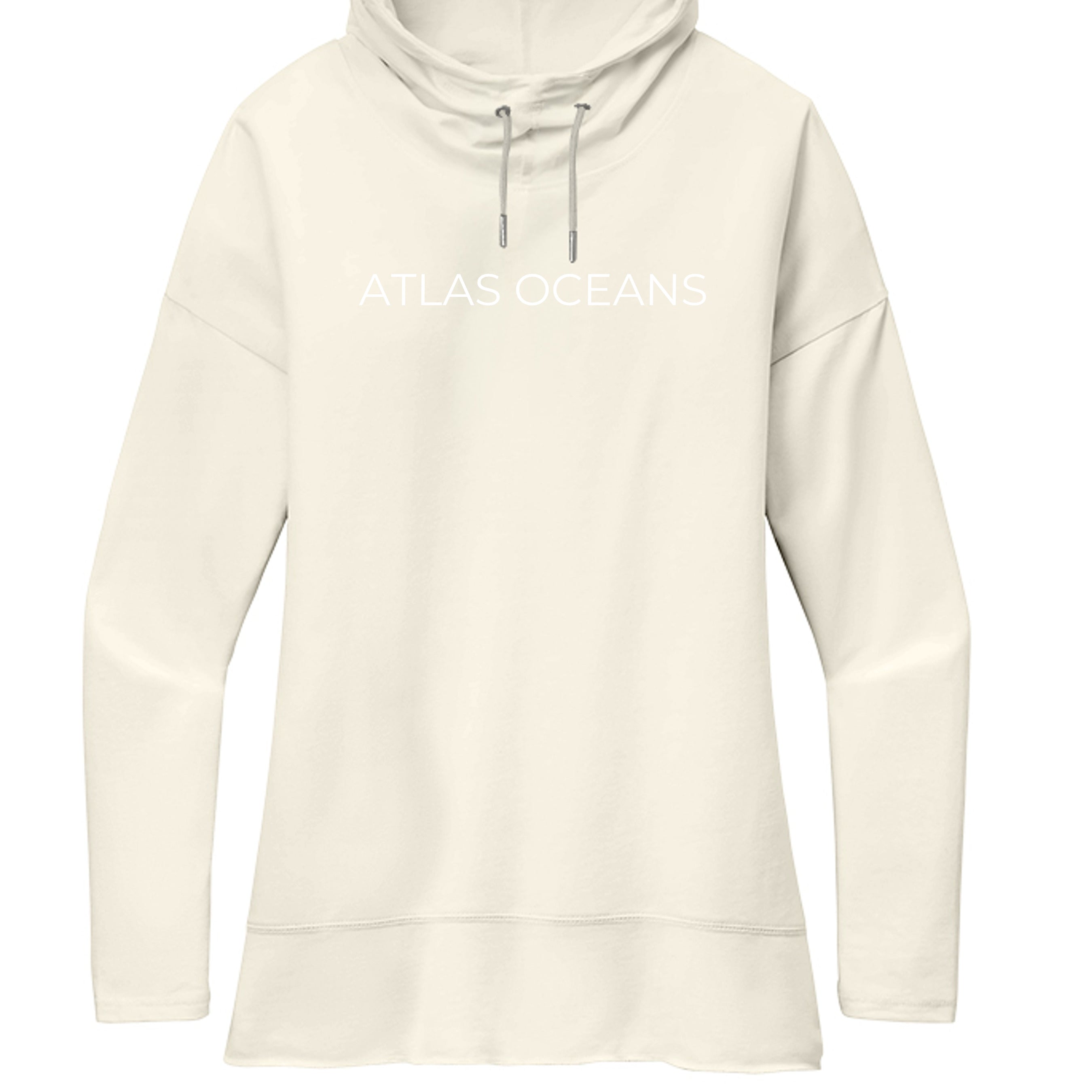 Atlas Oceans Gals Surf Break Sweater · Gardenia White · Front