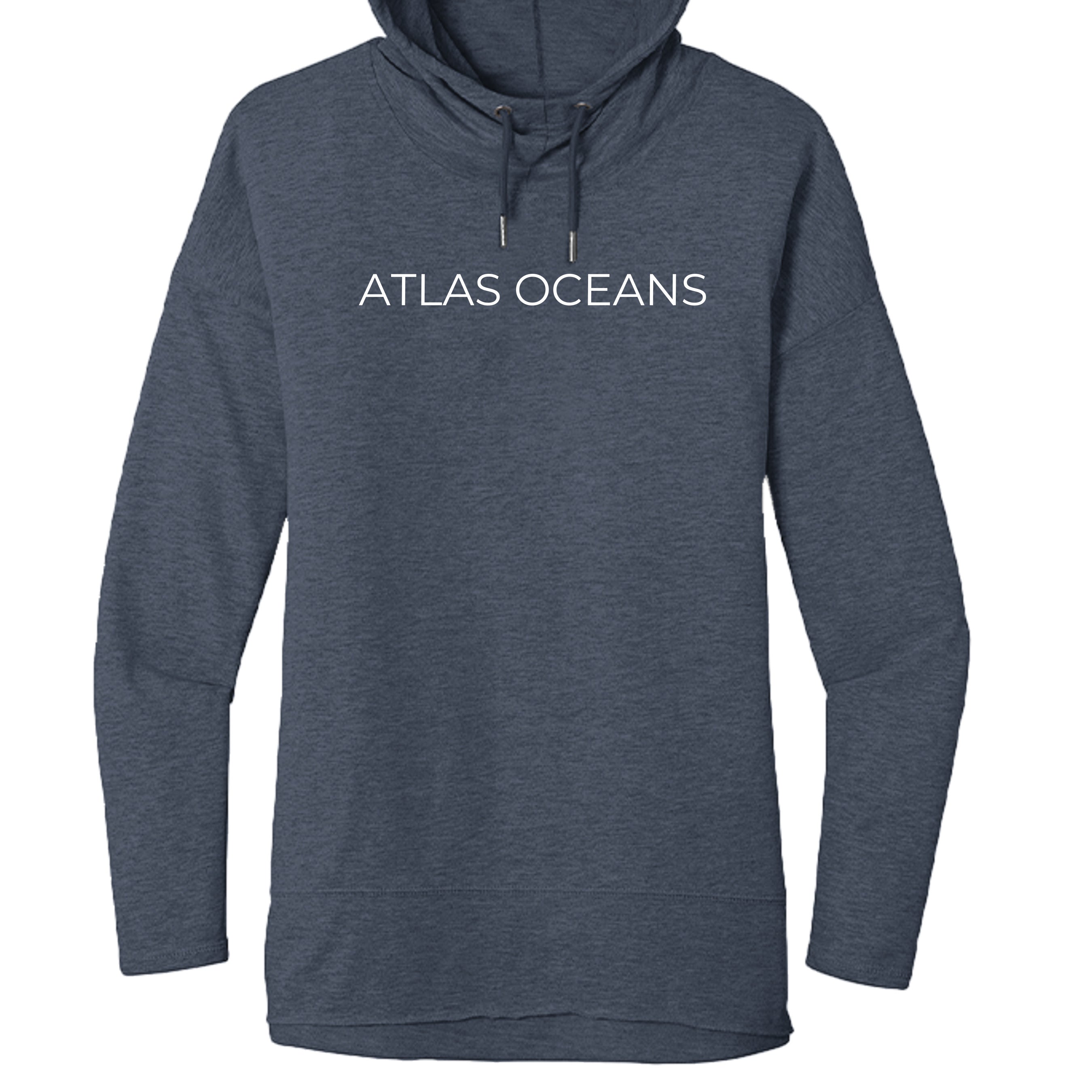 Atlas Oceans Gals Surf Break Sweater · Denim Tide · Front