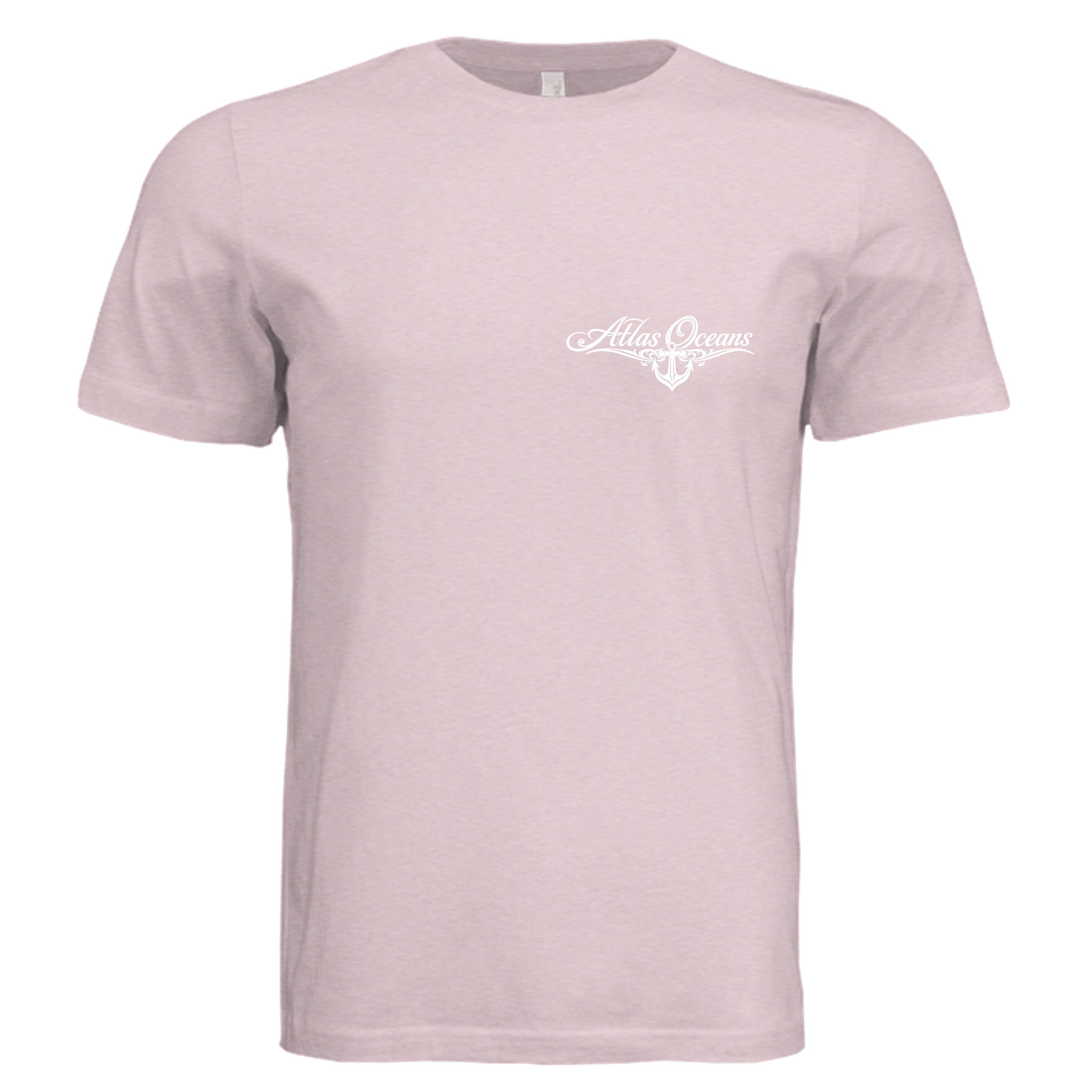 Atlas Oceans True Dive Tee · Coral Blush · Front