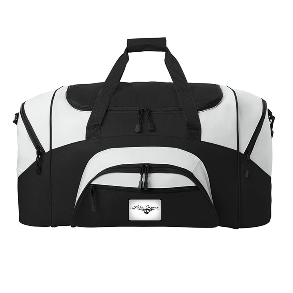 Atlas Oceans Sports Bag · Midnight Snow · Front