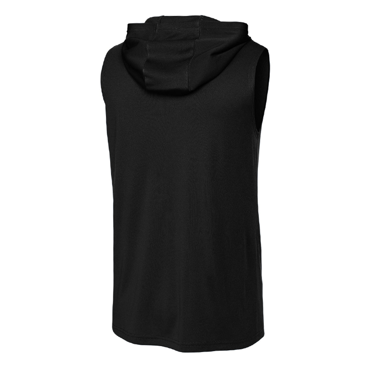 Atlas Oceans Sleeveless Swell Hoodie · Midnight Black · Back