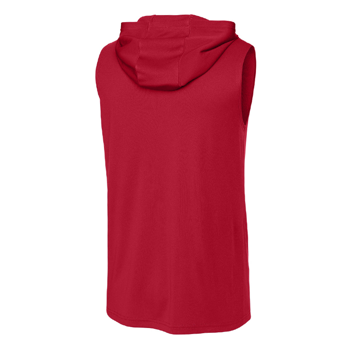 Atlas Oceans Sleeveless Swell Hoodie · Deep Red · Back