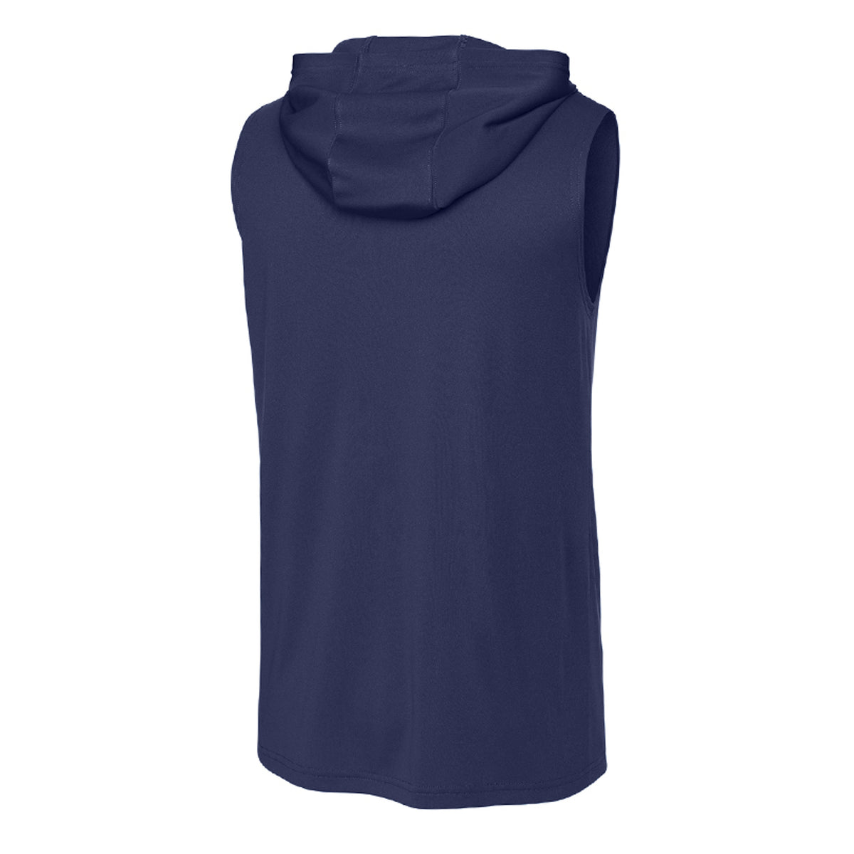 Atlas Oceans Sleeveless Swell Hoodie · Deep Navy · Back